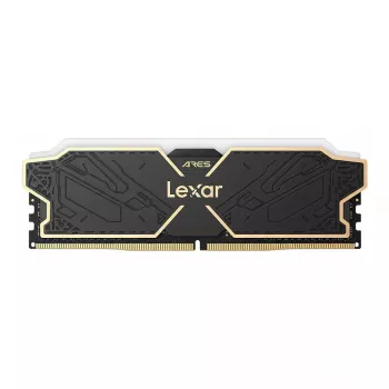 Lexar 24GB DDR5 5600MHz CL46 DIMM pöytäkoneen RAM-muistimoduuli (musta) OEM Tray
