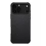 PITAKA Aramid ProGuard MagSafe -kotelo iPhone 17 Pro Max musta/harmaa