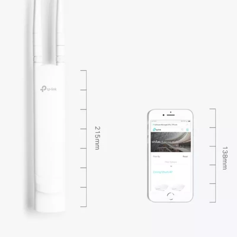 TP-Link EAP110-Outdoor ulko-access point 300Mbps 2.4GHz Passive PoE IP65