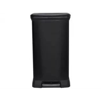 CURVER METALLISOITU ROSKIS 50L POLKIMELLA /IML MUSTA