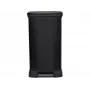 CURVER METALLISOITU ROSKIS 50L POLKIMELLA /IML MUSTA
