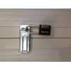 Master Lock 7640EURDBLK yhdistelmälukko 40mm kaaren leveys, karkaistu teräskaari, 4-numeroinen uudelleenasennettava, hopea/harmaa