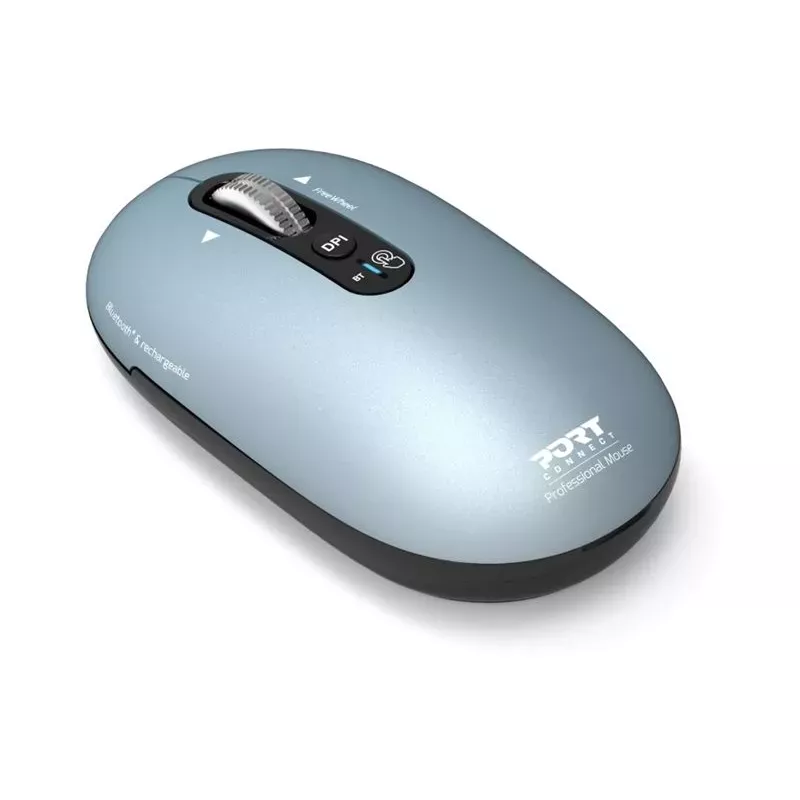 PORT Designs Pure MAC ladattava Bluetooth-hiiri – Storm Grey – 3200 DPI