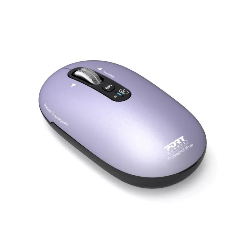PORT Designs Pure MAC Iris ladattava Bluetooth-optinen hiiri – musta/harmaa