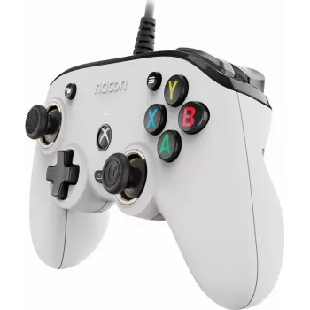 Nacon Compact Pro langallinen ohjain Xbox Series X|S, Xbox One & PC - valkoinen