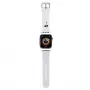 Karl Lagerfeld 3D Rubber Karl Head Apple Watch -ranneke 38/40/41mm valkoinen