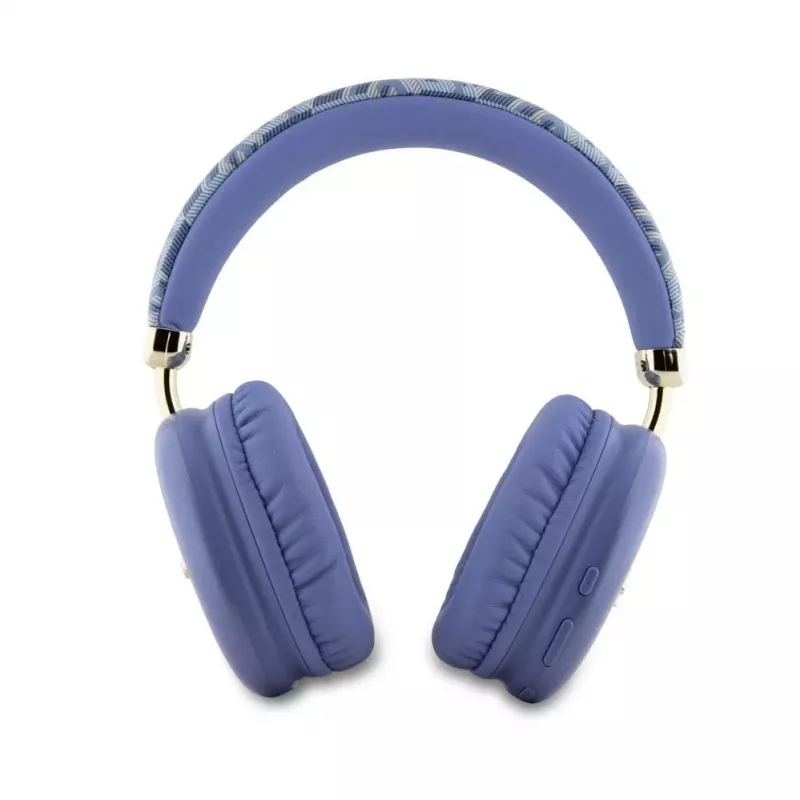 Guess Gcube Metallic Script Logo on-ear Bluetooth -kuulokkeet - violetti