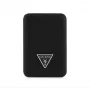 Guess Grained Triangle Wireless Power Bank 5000mAh 15W USB-C MagSafe musta