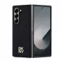 DKNY DKHMZFD6PSHRPSK toistuva kuvio Stack Logo -kotelo Samsung Galaxy Z Fold6 -puhelimelle - musta