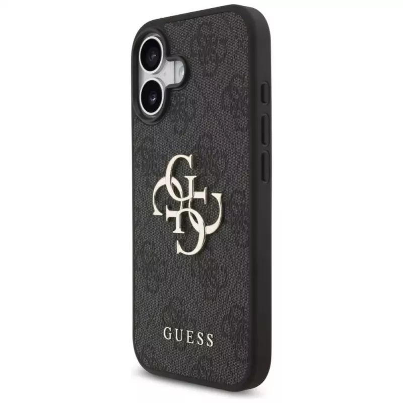 Guess 4G Big Logo -kotelo iPhone 17 - musta