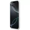 KARL LAGERFELD Silicone Case Karl Sketch & Logo MagSafe iPhone Air, valkoinen