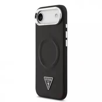 Guess Triangle Logo MagSafe -suojakotelo iPhone Air - musta