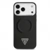 Guess Triangle Logo MagSafe -suojakotelo iPhone 17 Pro Max (musta)