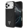 Guess Triangle Logo MagSafe -suojakotelo iPhone 17 Pro Max (musta)