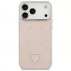 Guess Triangle Logo MagSafe -suojakotelo iPhone 17 Pro (pinkki)