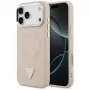 Guess Triangle Logo MagSafe -suojakotelo iPhone 17 Pro (pinkki)