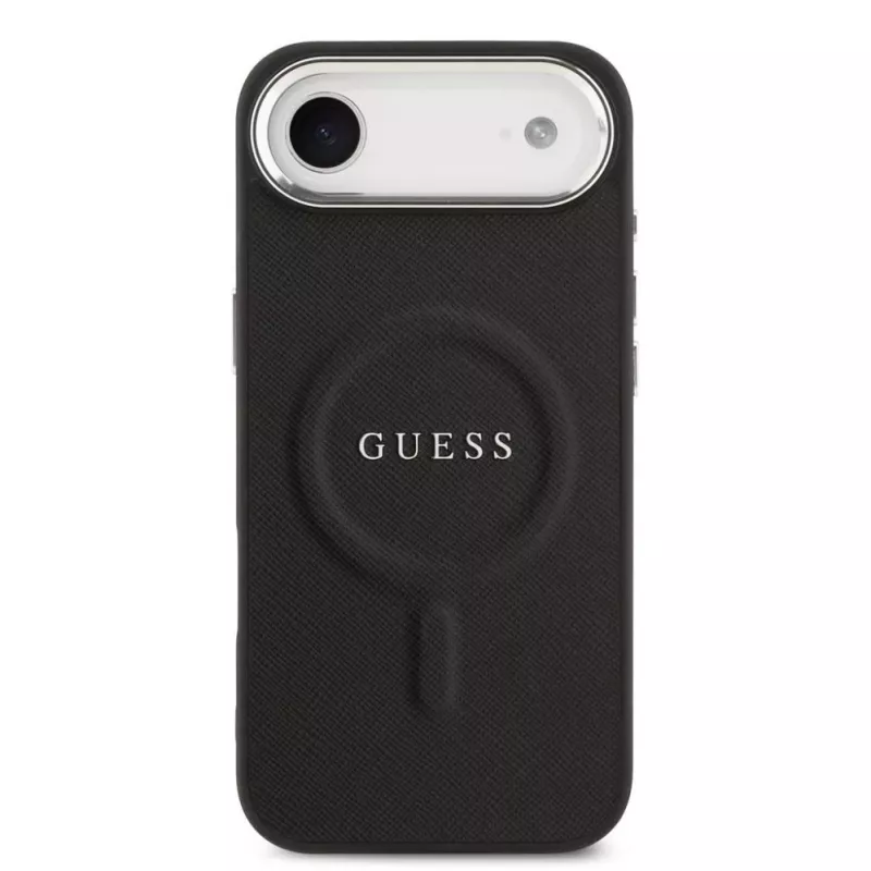 Guess Classic Logo MagSafe -suojakotelo iPhone Air - musta