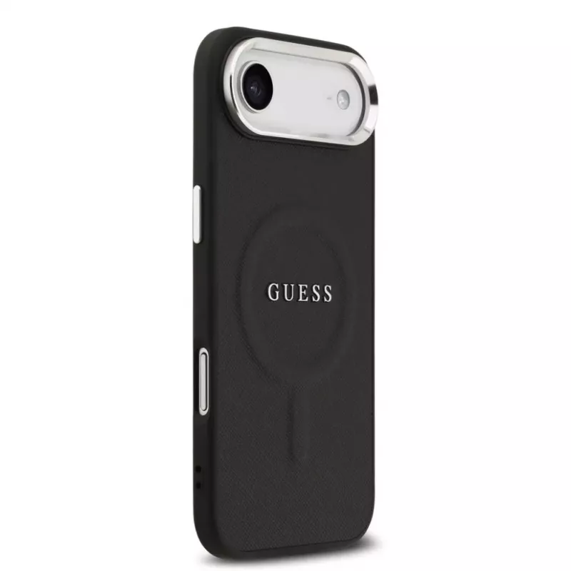 Guess Classic Logo MagSafe -suojakotelo iPhone Air - musta