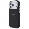 Guess Classic Logo MagSafe-suojakuori iPhone 17 Pro -puhelimelle musta