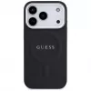 Guess Classic Logo MagSafe-suojakuori iPhone 17 Pro -puhelimelle musta