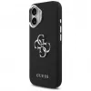 Guess Grained Big 4G Classic Logo -kuori iPhone 17, musta