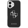 Guess Grained Big 4G Classic Logo -kuori iPhone 17, musta