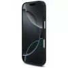 Guess Grained Big 4G Classic Logo -kuori iPhone 17, musta