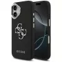 Guess Grained Big 4G Classic Logo -kuori iPhone 17, musta