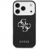 Guess Grained Big 4G Classic Logo -kuori Apple iPhone 17 Pro, musta