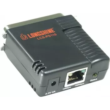 Longshine LCS-PS110-A tulostinpalvelin 10/100 Mbps 1x rinnakkaisportti