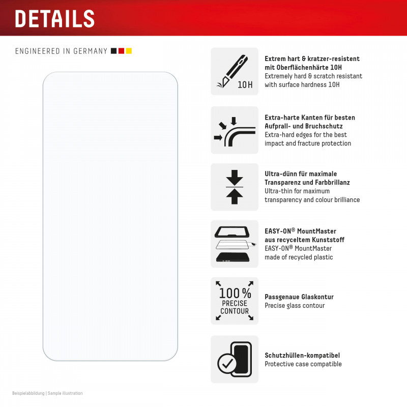 E.V.I. DISPLEX Real Glass MM + kotelo Samsung Galaxy S24/S25