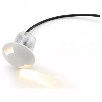 SYNERGY21 LED upotettava lattiavalaisin ARGOS pyöreä Segment-2 IP67 lämminvalkoinen - valkoinen