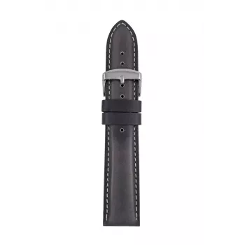 Lederarmband Iron Annie sininen 22 mm