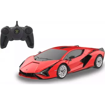 JAMARA Lamborghini Sián RC-stunttiauto - 1:24 mittakaava - valmis ajoon - punainen - muovi