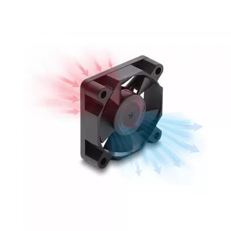 Delock aksiaalituuletin 5 V DC, 35 x 35 x 10 mm musta
