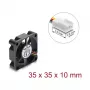 Delock aksiaalituuletin 5 V DC, 35 x 35 x 10 mm musta