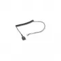 EPOS Sennheiser CSTD 01 headsetin jatkokaapeli - EasyDisconnect - 1 m (musta)