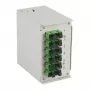 EFB DIN-kisko kotelo OS2 G652D 12xSC/APC pigtail siirretty 6x SC/APC duplex-liitin