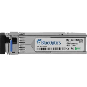 BlueOptics Lancom 60202 SFP -lähetin-vastaanotin, LC-Simplex, 1000BASE-BX-U, yksimuotokuitu, TX1310nm/RX1490nm, 10KM