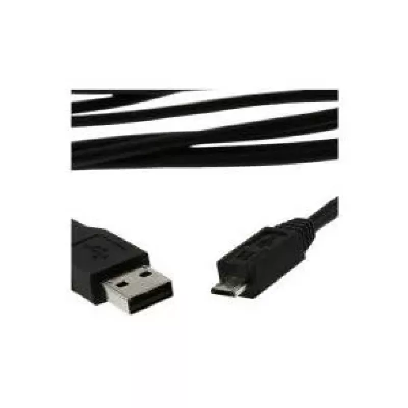 LogiLink USB 2.0 -kaapeli - USB Type-A uros - Micro-USB Type-B uros - 1,8 m - musta