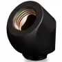 Thermal Grizzly DeltaMate Rotary 45 Degree adapteri - musta