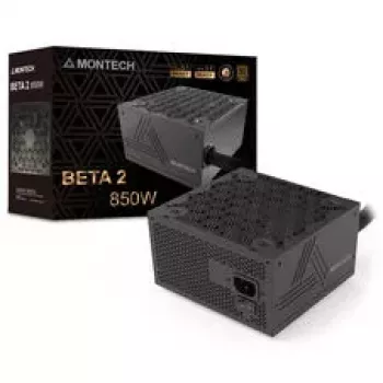 Montech BETA 2 80 PLUS Bronze virtalähde, ATX 3.1, PCIe 5.1 - 850 wattia, musta
