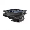Akasa ALUCIA H6L M2 Low-Profile CPU-jäähdytin – 120 mm, musta/sininen