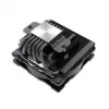 Akasa ALUCIA H6L M2 Low-Profile CPU-jäähdytin – 120 mm, musta/sininen