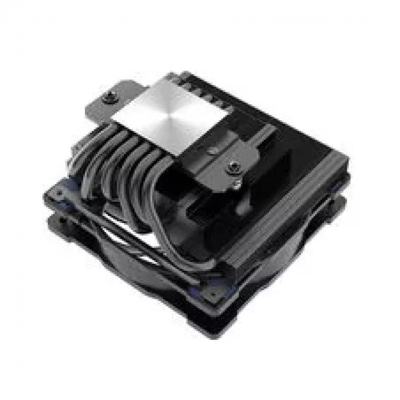Akasa ALUCIA H6L M2 Low-Profile CPU-jäähdytin – 120 mm, musta/sininen