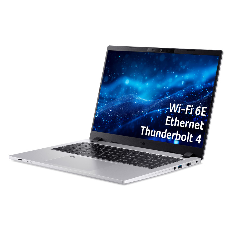 Acer TravelMate P2 TMP214-56-TCO-58VG 14 tuuman Intel Core i5-1335U 16GB RAM 512GB SSD Windows 11 Pro musta