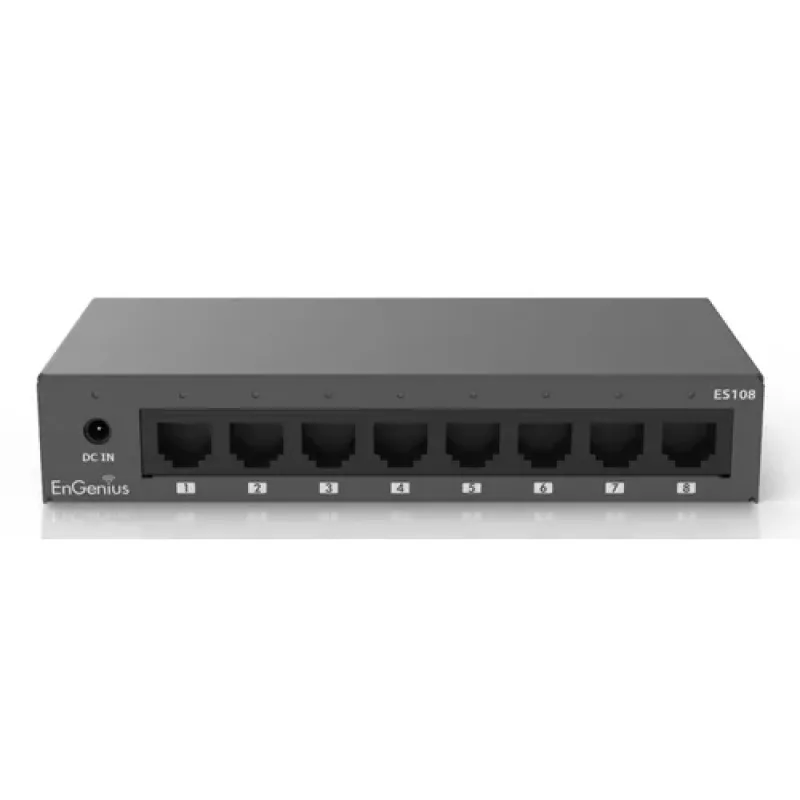 EnGenius ES108 hallitsematon 8-porttinen Gigabit-kytkin