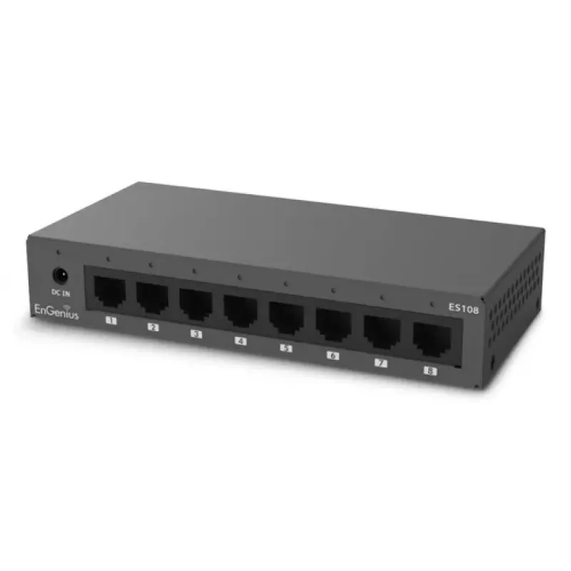 EnGenius ES108 hallitsematon 8-porttinen Gigabit-kytkin