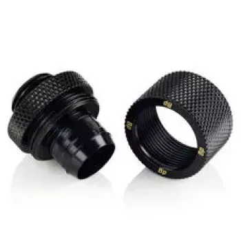 Bitspower G1/4 puristusliitin CC4 Ultimate 16/10mm - mattamusta