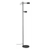 Luca lattia-LED-valaisin, 2x4W, musta